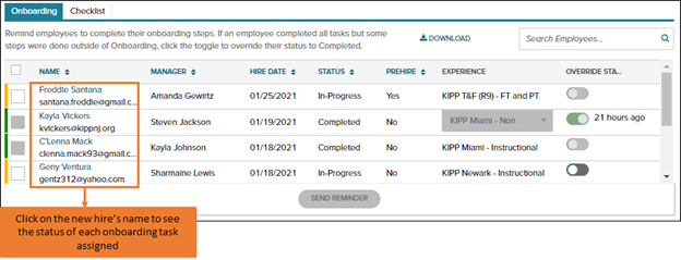 How To Track The Onboarding Process In ADP KIPP Team And Family Help 